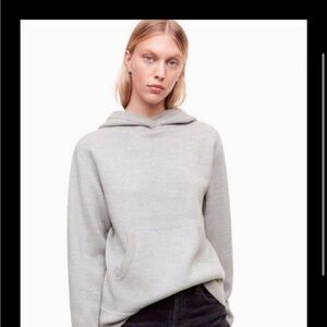 Wilfred Wool Light Gray Hoodie